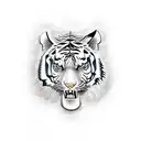 Tiger tattoo design idea