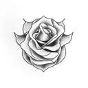 Uterus with roses tattoo design idea