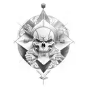 God First tattoo design idea