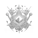 God First tattoo design idea