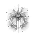 God First tattoo design idea