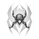 spiderman web on right knee venom web on left knee tattoo design idea