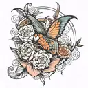 wow wow tattoo design idea