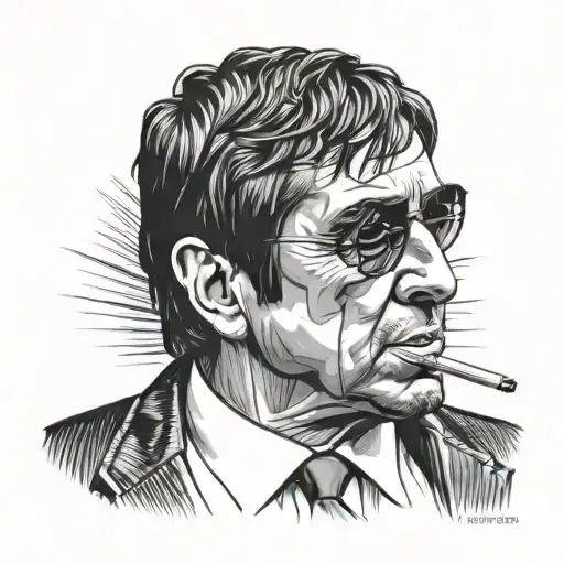 scarface Al Pacino Scarface tattoo design idea