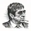 scarface Al Pacino Scarface tattoo design idea