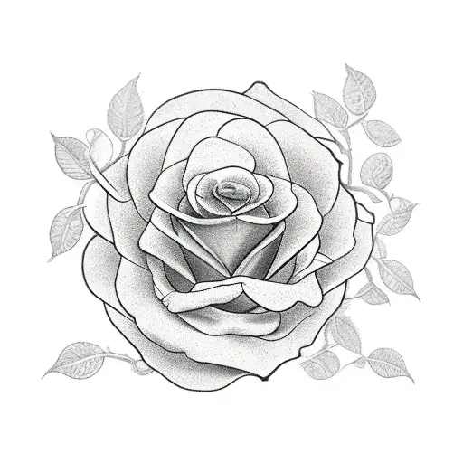 tree of life and roses  tattoo design idea