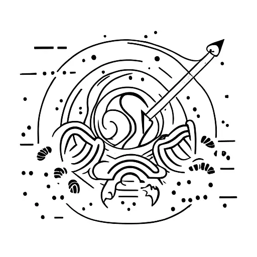  Claw scratch mark simple tattoo design idea