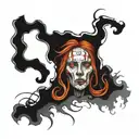 grief tattoo design idea