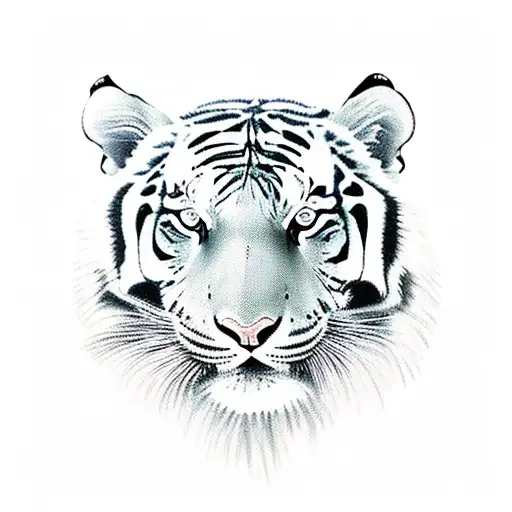 Siberian Tiger tattoo design idea