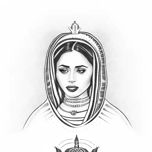 lady of Guadalupe  tattoo design idea