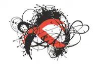 simple infinity symbol and C letter tattoo design idea