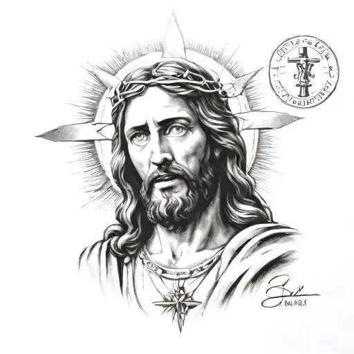 Jesus Cristo  tattoo design idea