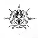 star wars supra tattoo design idea