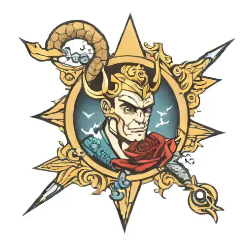 homelander tattoo design idea
