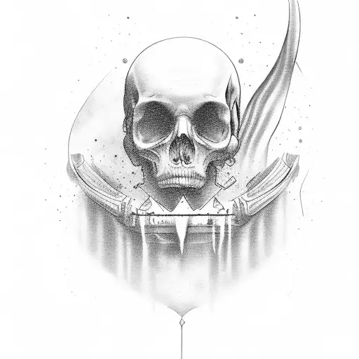 Inspirational quote written in elegant typography tattoo design idea