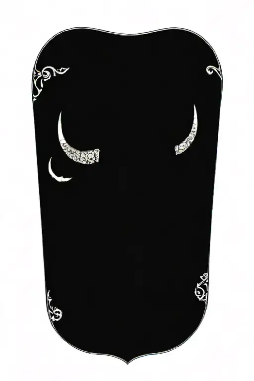 bull skull with paisley design tattoo design idea
