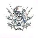 miner tattoo design idea