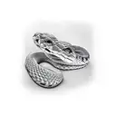 rattle snake tattoo design idea