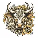 4B cattle brand tattoo design idea