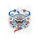 code of bushido tattoo design idea