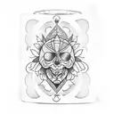 420 with beer tattoo design idea