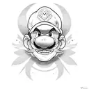 mario tattoo design idea