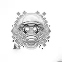 mario tattoo design idea