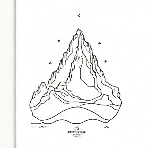 Antarctica tattoo design idea