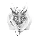 sign language tattoo design idea