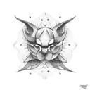 sign language tattoo design idea