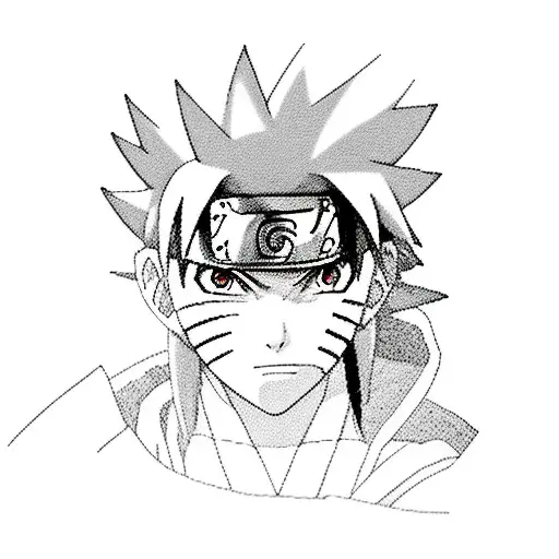naruto, Sasuke , anime , fight  tattoo design idea