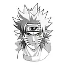 naruto, Sasuke , anime , fight  tattoo design idea