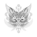 tatuaje de flor cataleya tattoo design idea