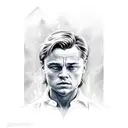 Leonardo di caprio  tattoo design idea