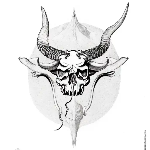 Goat Horns Tattoo - Temu