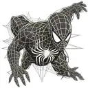 Spiderman marvel logo tattoo design idea