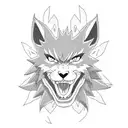 Naruto with Kurama tattoo design idea