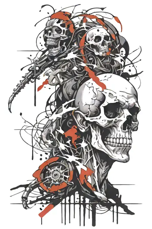 Shinigami tattoo design idea