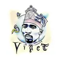 2pac  tattoo design idea