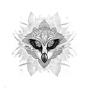 Crow tattoo design idea