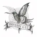 proverbs 17:17 tattoo design idea