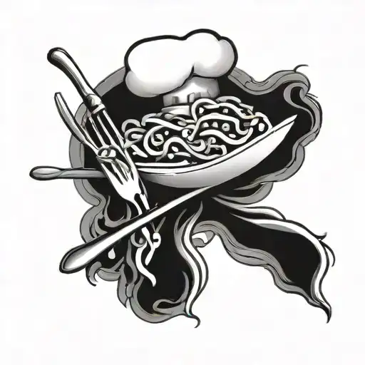 chef IT themed tattoo tattoo design idea