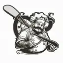 chef IT themed tattoo tattoo design idea