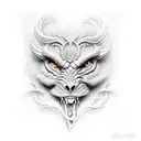 doors of durin tattoo design idea