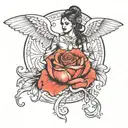 throughout heaven and earth i alone is the honoured one   tattoo design idea