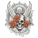 throughout heaven and earth i alone is the honoured one   tattoo design idea