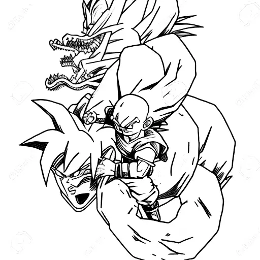 dragon ball  tattoo design idea