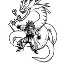 dragon ball  tattoo design idea