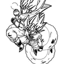 dragon ball  tattoo design idea