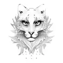 evergreen tattoo design idea